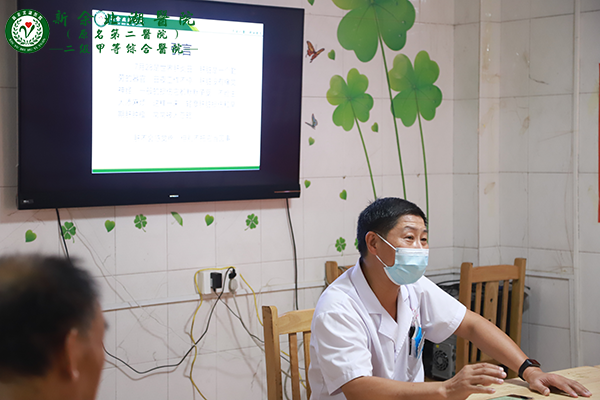 【世界肝炎日】北湖医院走进燕子山社区颐养之家举办健康讲座