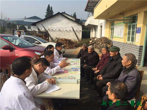 我院医疗组“天使健康行”走进九龙山乡