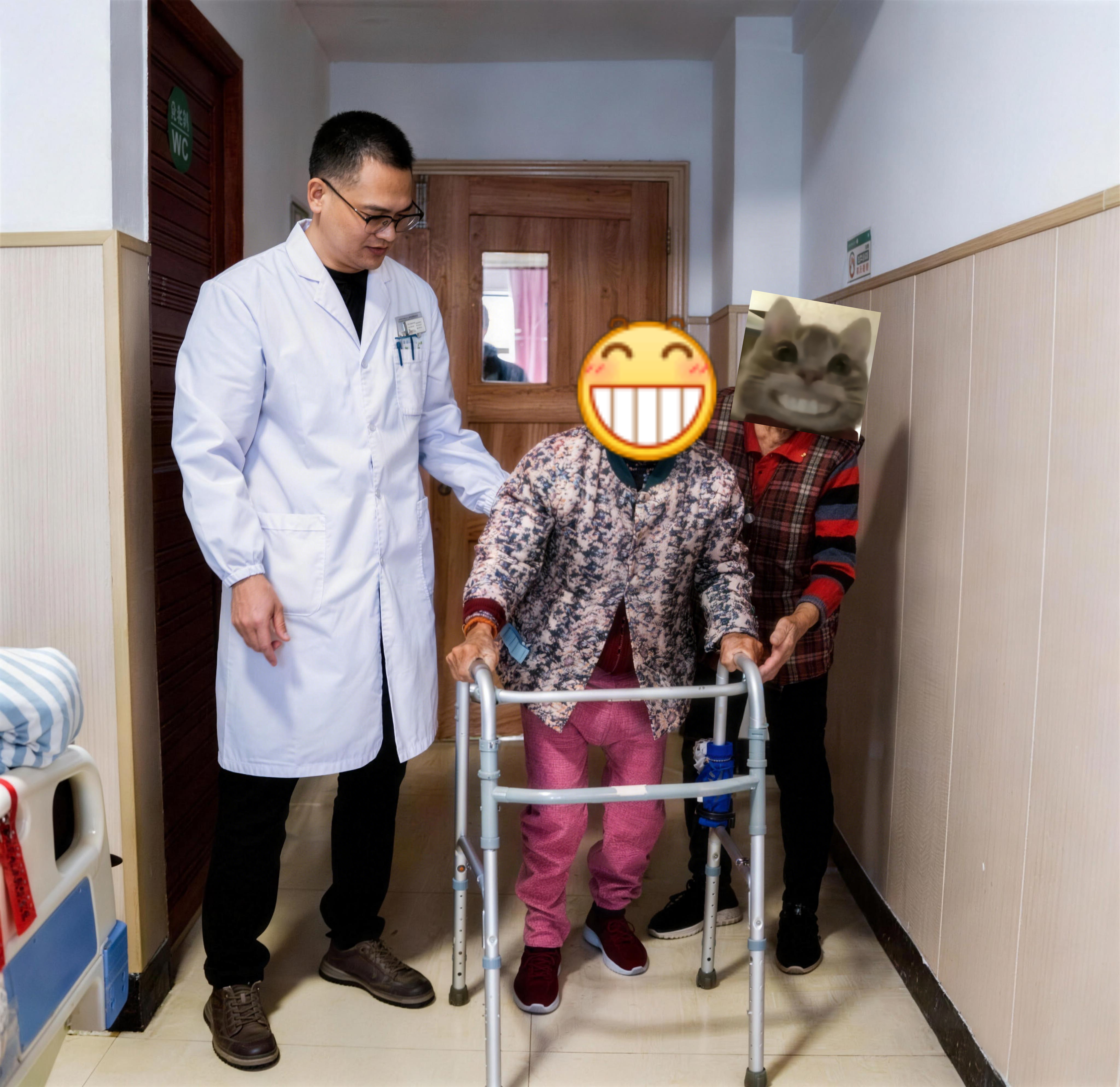 守护银龄步履：为92岁高龄患者实施人工双动头髋关节置换术