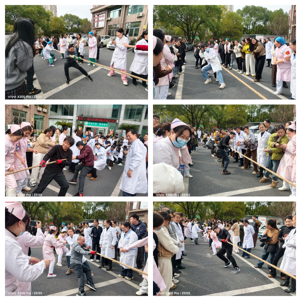 凝“绳”聚力绽芳华 巾帼奋进展风采 ——我院庆“三八”国际妇女节拔河比赛圆满举行